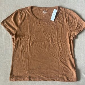 J. Crew organic slub cotton tee